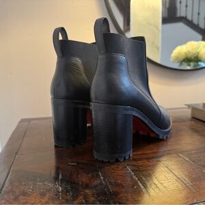 Christian Louboutin Black Ankle Boots